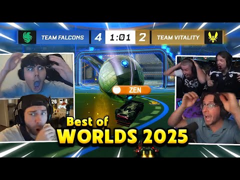 Streamers React To The BEST MOMENTS OF RLCS WORLD CHAMPIONSHIP 2025! $1,200,000 TOURNAMENT!