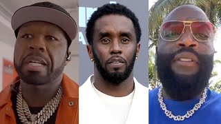 Rick Ross Defends Diddy In Response To 50 Cent Dissing Him... Ur Not Gangsta, Just Broke & Jealous