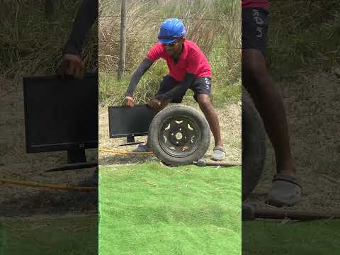 Truck Tyre Blast Test