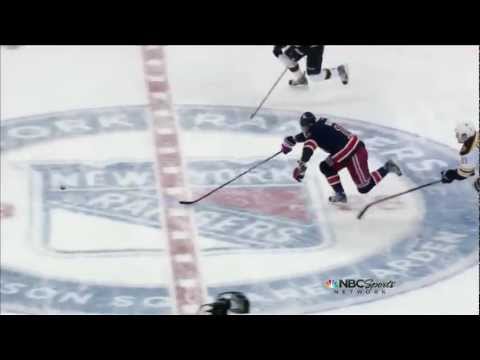 Marian Gaborik Hat Trick Against Bruins