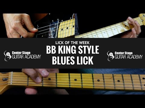 Blues Licks You Must Know - BB King Style Guitar