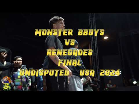 MONSTER BBOYS VS RENEGADES-UNDISPUTED MASTERS USA 2024-CREW FINAL