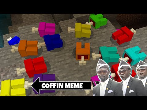 [Part 8] Coffin Meme Cursed "Among Us" Mode! - Minecraft Pugball