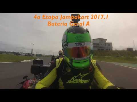 Melhores Momentos 4a Etapa Jamparkart 2017 1   Bateria Geral A   Corrida 1