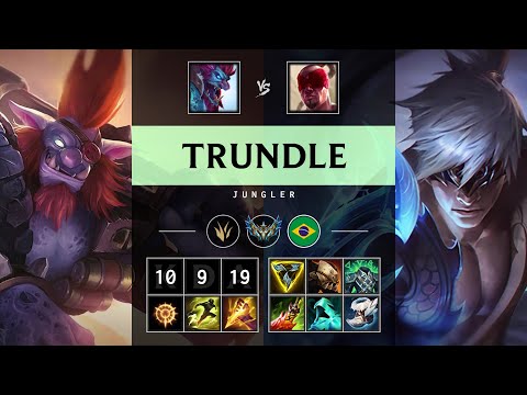 Trundle Jungle vs Lee Sin - BR Challenger Patch 25.16