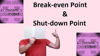 V-29 Break even point | Shut down point