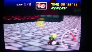 [MK64] Bowser's Castle 3lap: 2'13"87 (GOD)