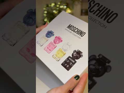 @moschino  Miniature Collection. A luxurious set of iconic Moschino fragrances in travel sizes.