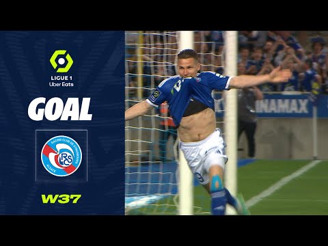 Goal Kévin GAMEIRO (79' - RCSA) RC STRASBOURG ALSACE - PARIS SAINT-GERMAIN (1-1) 22/23
