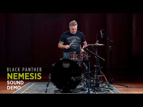 Mapex Black Panther Series Nemesis 14x5.5" Snare Drum 7-Ply 7.2mm Walnut/Padauk/Walnut | NEW | Authorized Dealer image 9