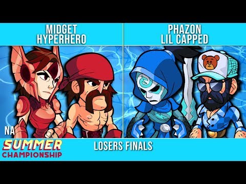 Midget & HyperHero vs Phazon & Lil Capped - Losers Finals - Summer Championship NA Top 3
