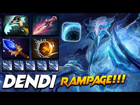 Dendi Ancient Apparition Rampage - Dota 2 Pro Gameplay [Watch & Learn]