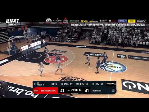 Okapi Aalst Highlights vs  Brussels Basketball, 09282025