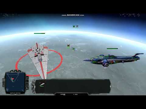 Mandator 1 Star Dreadnaught vs Subjugator heavy cruiser
