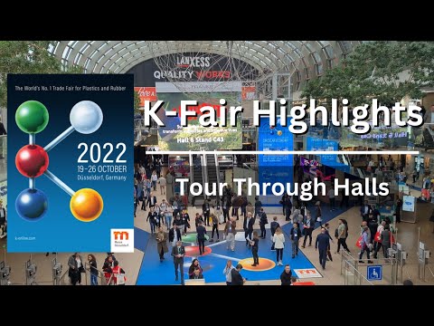 K Fair 2022, Dusseldorf, Germany | Highlights Tour through Halls