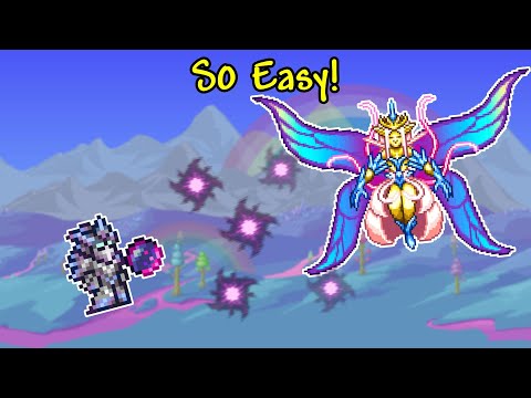 Nebula Arcanum vs Daytime Empress of Light in Master Mode! Easy Empress of Light Kill Terraria 1.4.3