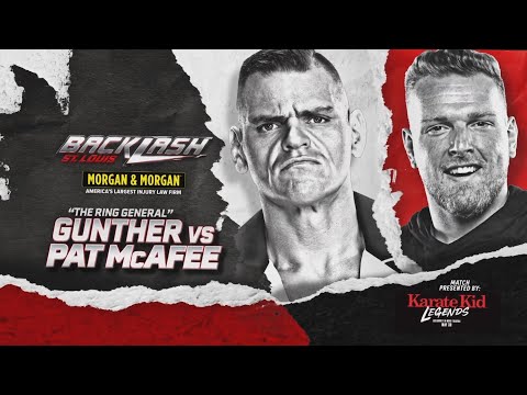 WWE BackLash St. Louis (2025) : Gunther Vs Pat Mcafee Full Match | May/10/2025