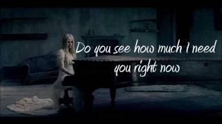 Avril Lavigne - When You&#39;re Gone (with lyrics) HD