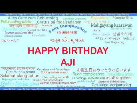 Aji   Languages Idiomas - Happy Birthday