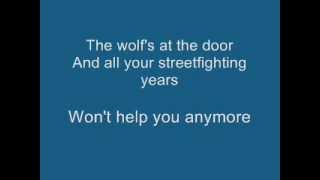 keane - Wolf at the door - Lyrics