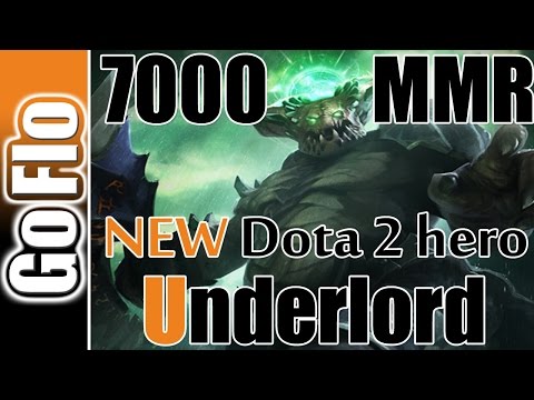 Underlord new Dota 2 Hero 7000 mmr pro full Gameplay