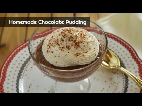 How to Make Chocolate Pudding ~ Homemade Creamy Chocolate Pudding Recipe ~ Amy Learns to Cook
