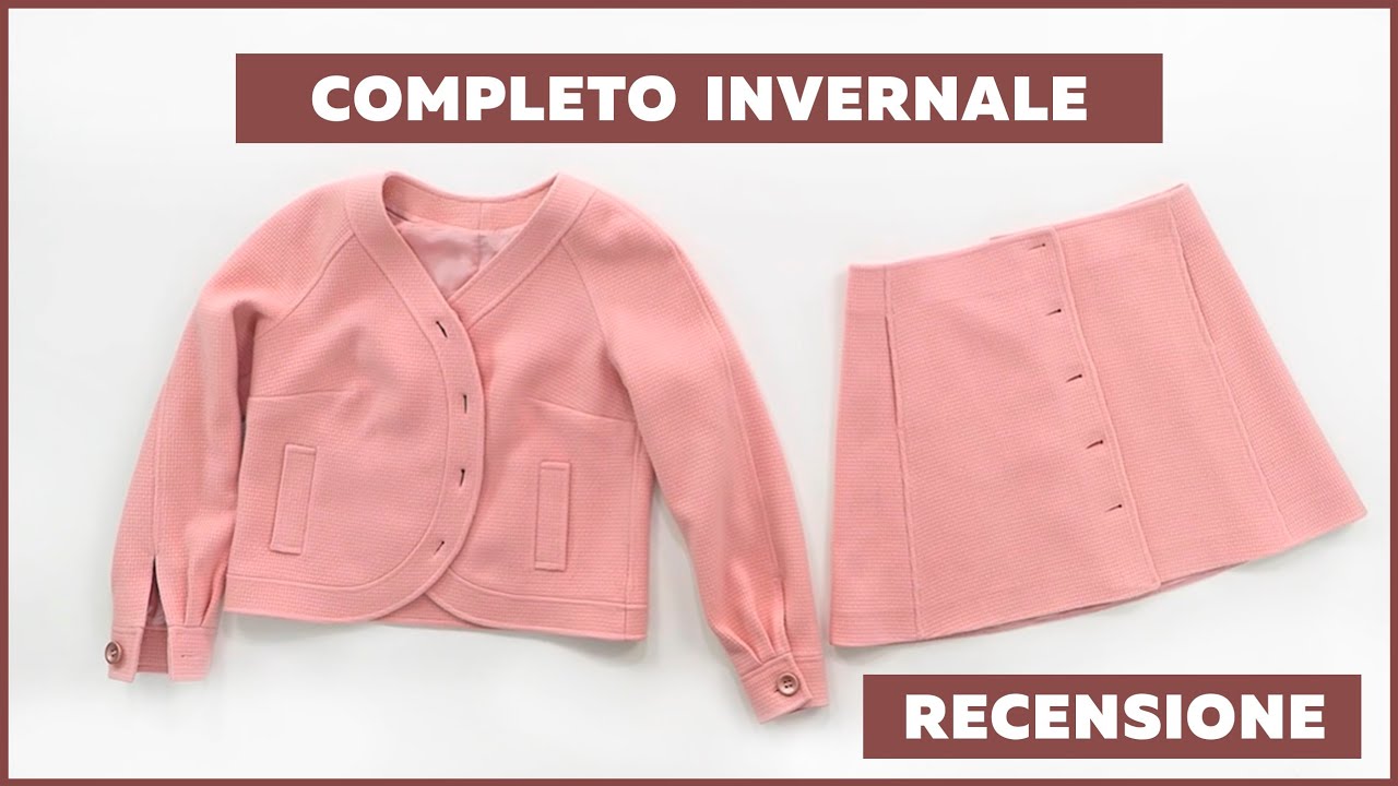 Completo invernale. Giacca e gonna in lana. Recensione