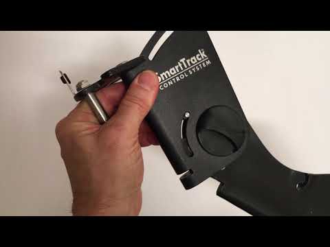 Roderbladsmontering på SmartTrack roderhuvud.