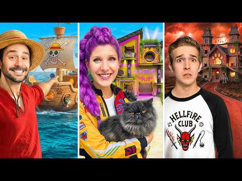 Building Netflix Dream Houses For My Cat!