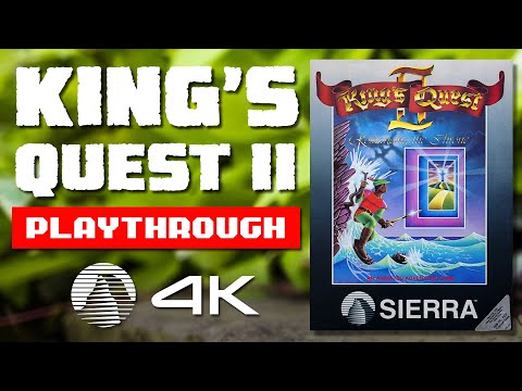 King's Quest II, Romancing the Throne: Playthrough with Commentary, 4K