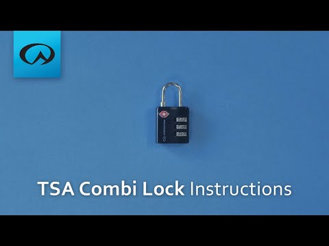 Інструкція: Як використувати замок Lifeventure TSA Combi Lock