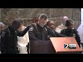 RAW VIDEO: Fellow officers give eulogy in honor of fallen officer