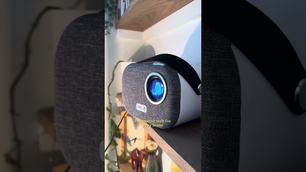 Lumi isn’t just a projector—it’s a statement piece! 😍✨ Sleek design, style for any shelf!