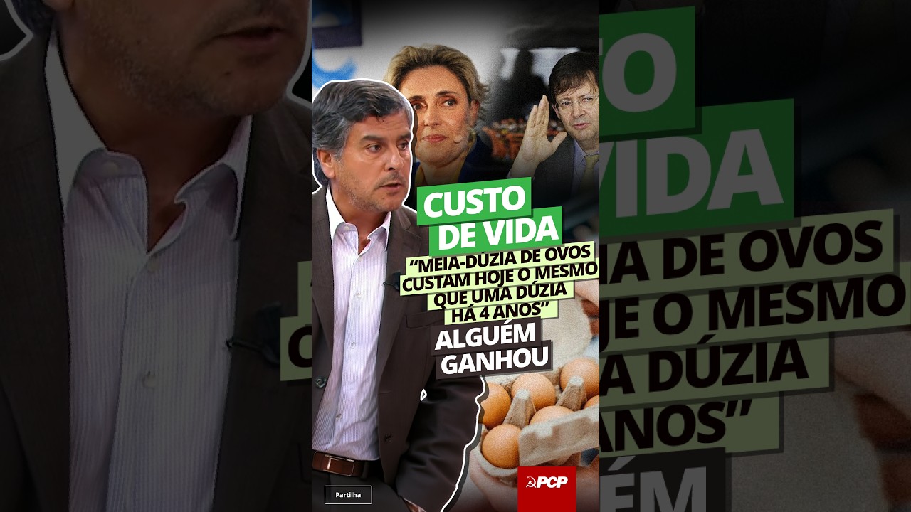 📉 “Meia-dúzia de ovos custa hoje o que custava uma dúzia há 4 anos.”