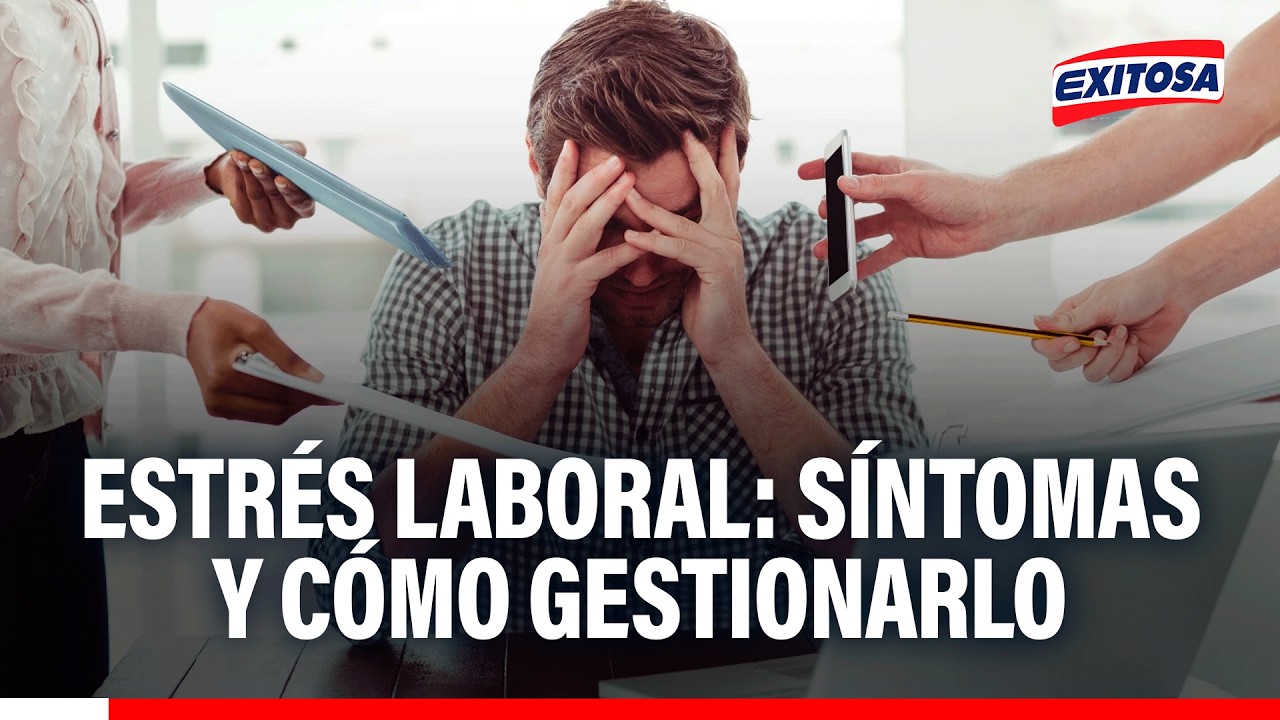 🔴🔵 Estrés laboral se manifiesta con ansiedad, dolor de cabeza y desconcentración