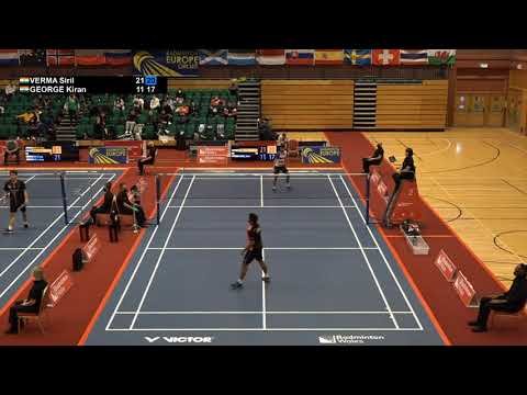 Match point - Siril Verma vs Kiran George - MS, SF – Welsh Intl. 2021