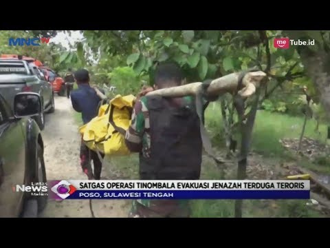 Usai Baku Tembak, Polisi Evakuasi Satu Jenazah Terduga Teroris MIT di Poso - LIM 04/03