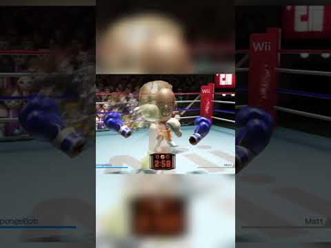 How to Break Matt's Brain in Wii Sports Boxing #wiisports #wiisportsboxing