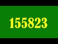 Colorful Numbers 1 To 400000 Microsoft Fonts Only