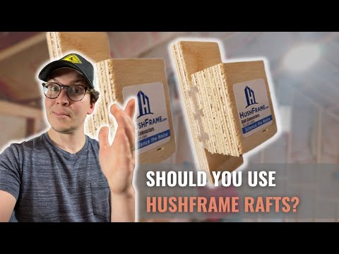 Should You Use HushFrame Rafts To Soundproof?