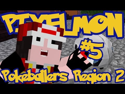 Minecraft Pixelmon: Pokeballers Server Region 2 - Episode 5 - ARON IT UP!!