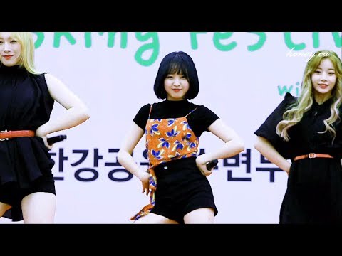 [직캠/Fancam] 180915 그린리본마라톤 유니티(UNI.T) 축하공연 FULL - 앤씨아 포커스