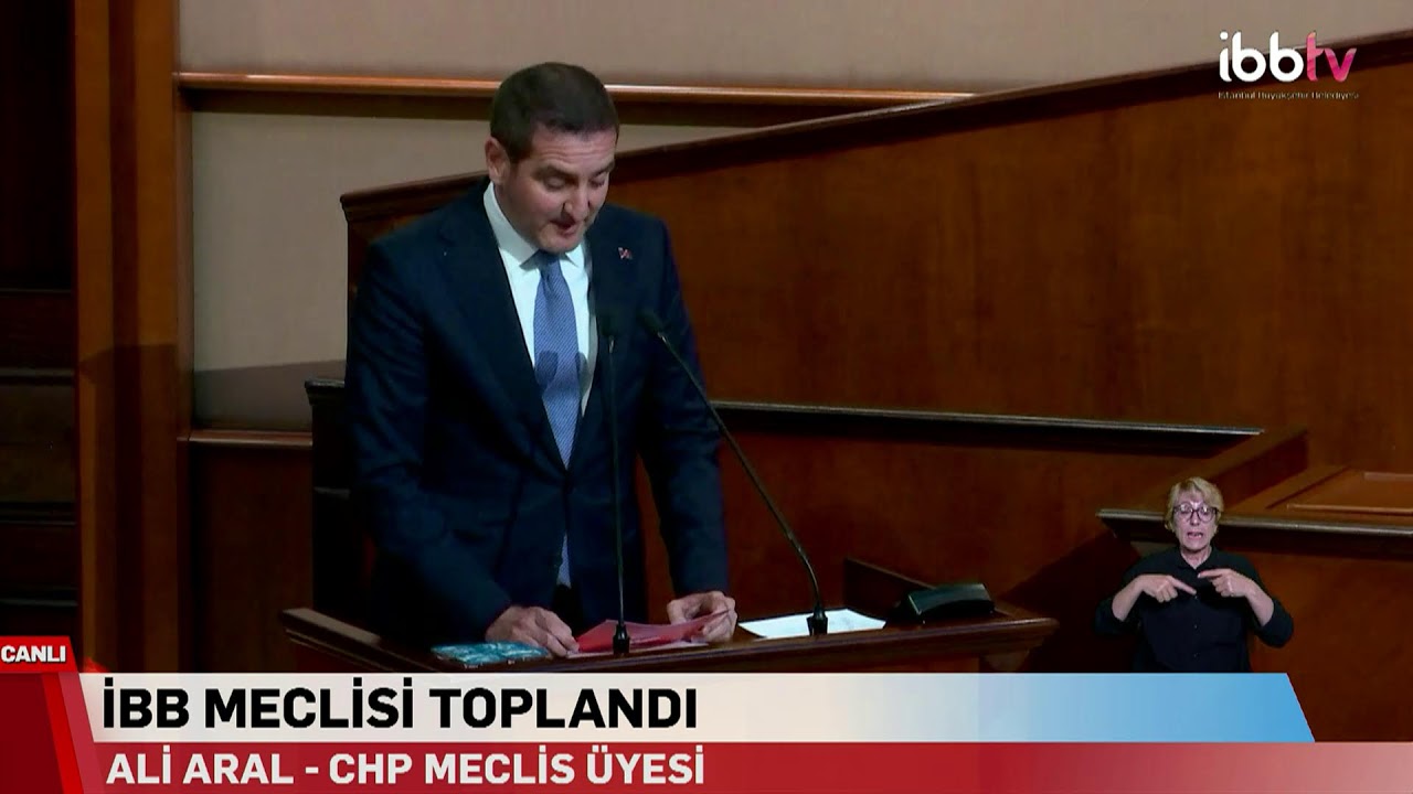 İBB MECLİSİ HAZİRAN AYI TOPLANTISI 3. OTURUMU