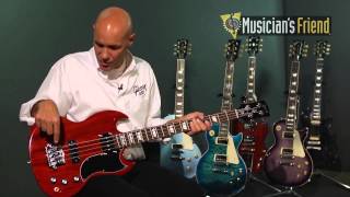 Video thumbnail for Gibson 2015 SG Standard Electric Bass Guitar by Musician's Friend