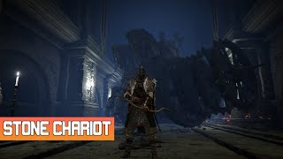 How to Destroy the MOVING STONE CHARIOT TRAP in Elden Ring and Get The Erdtree Greatbow - Guide