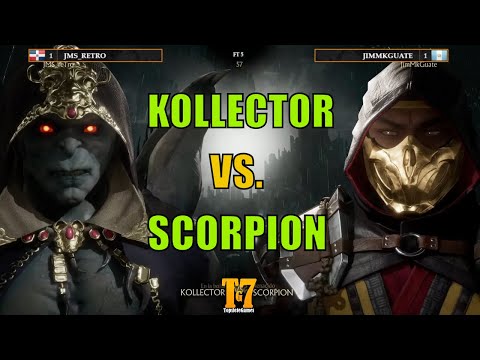 JimMKGuate Vs JMS_Retro - Scorpion Vs Kollector - FT5 【Mortal Kombat 11】