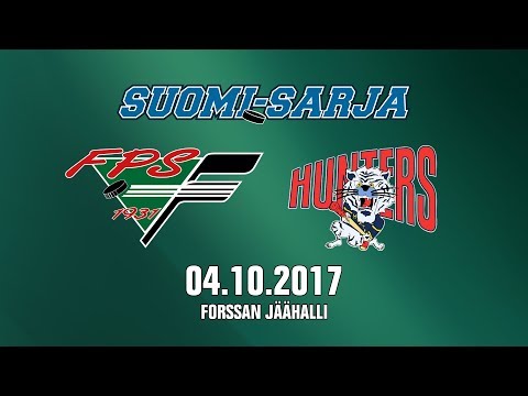 SUOMI-SARJA 2017-2018: 04.10.2017 FPS - Hunters 3-7