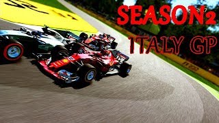 PS4 F1 2017実況 シーズン2 第13戦 イタリアGP決勝！