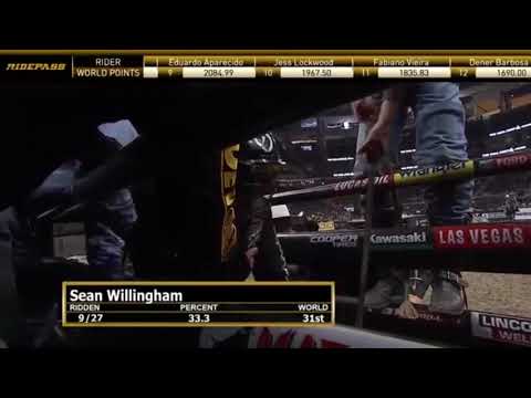 Sean Willingham rides Spin Cycle for 83.5 points