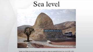 Sea level